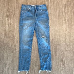 Madewell High Rise Jeans Size 27